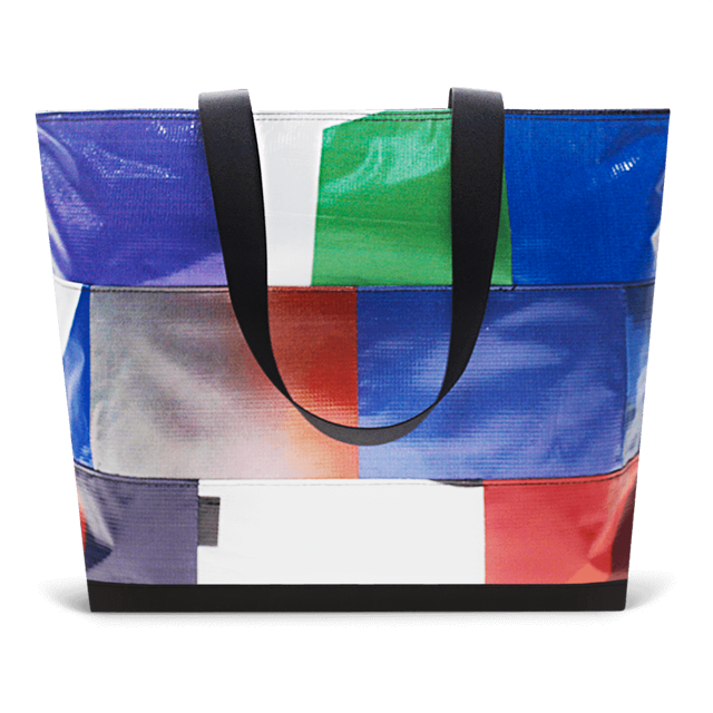 Patchwork Zippered Blake Tote