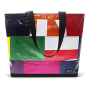 Patchwork Zippered Blake Tote