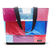 Patchwork Zippered Blake Tote