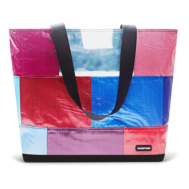 Patchwork Zippered Blake Tote