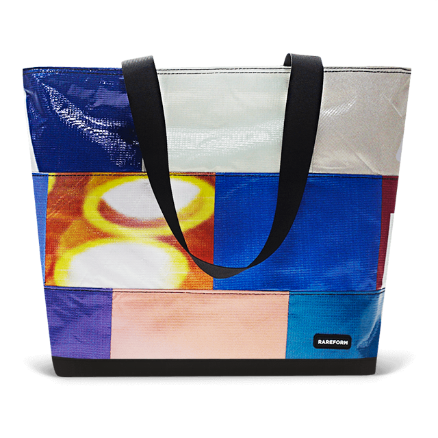 Patchwork Zippered Blake Tote