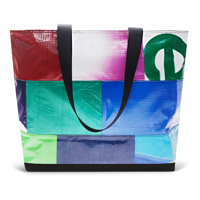Patchwork Zippered Blake Tote