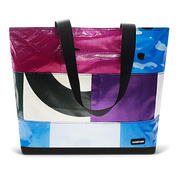 Patchwork Zippered Blake Tote