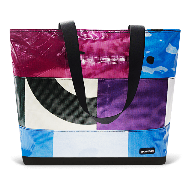 Patchwork Zippered Blake Tote