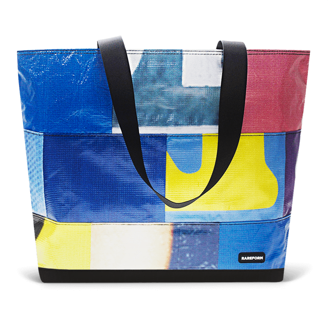 Patchwork Zippered Blake Tote