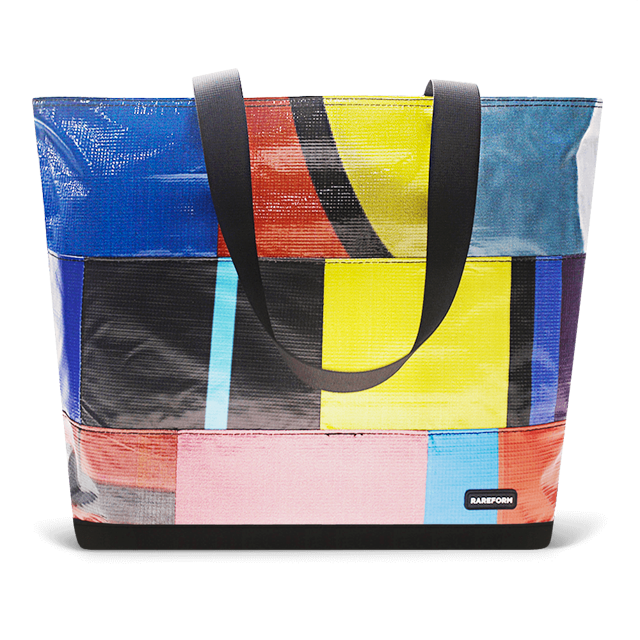 Patchwork Zippered Blake Tote