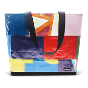 Patchwork Zippered Blake Tote