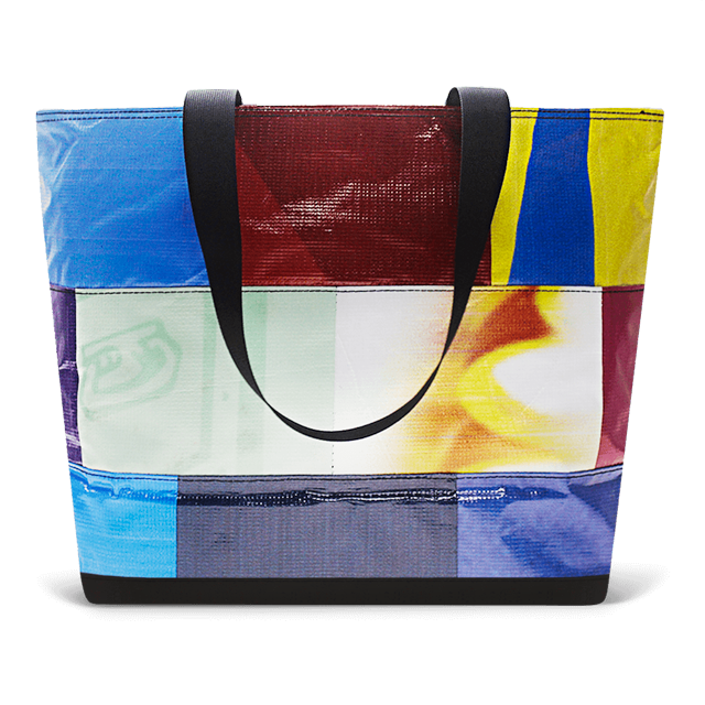 Patchwork Zippered Blake Tote