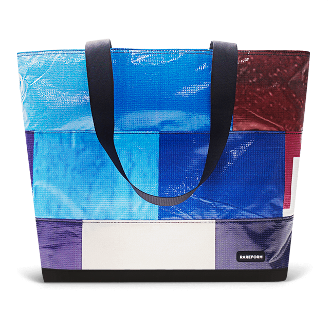 Patchwork Zippered Blake Tote