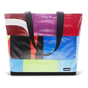 Patchwork Zippered Blake Tote