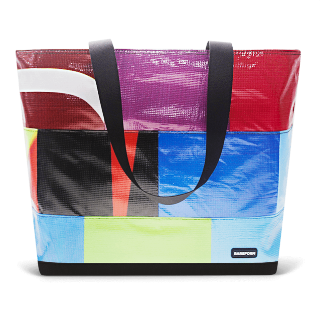 Patchwork Zippered Blake Tote