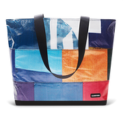 Patchwork Zippered Blake Tote