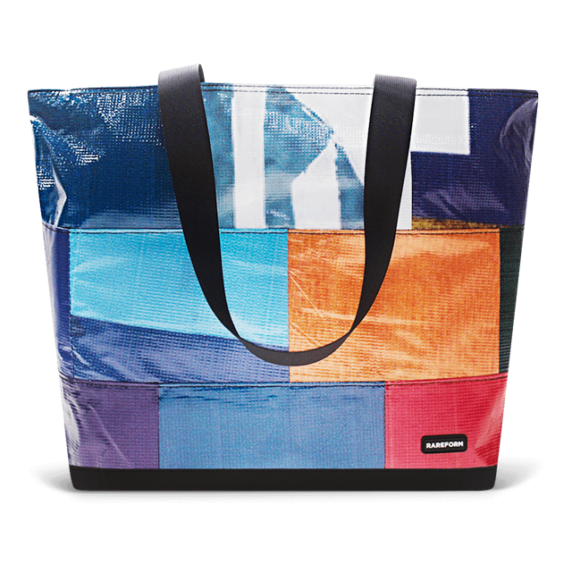 Patchwork Zippered Blake Tote
