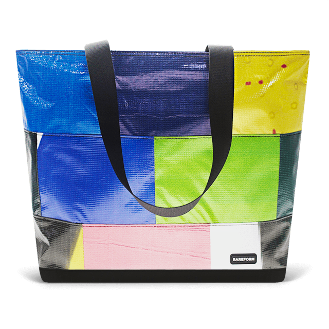 Patchwork Zippered Blake Tote