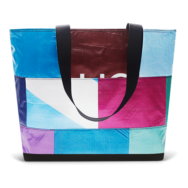 Patchwork Zippered Blake Tote