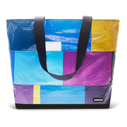 Patchwork Zippered Blake Tote