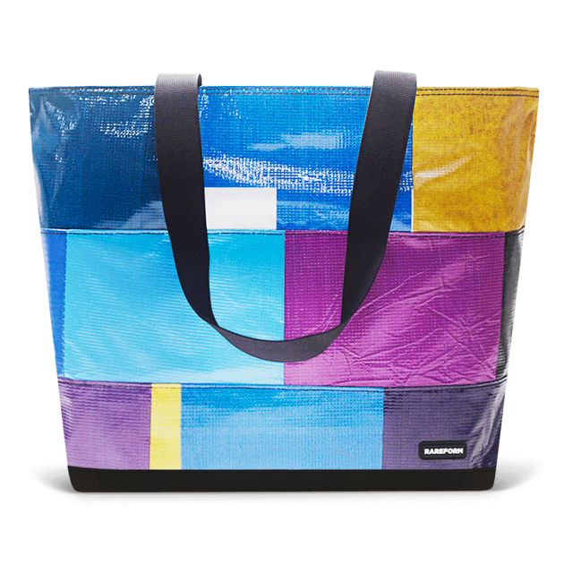 Patchwork Zippered Blake Tote