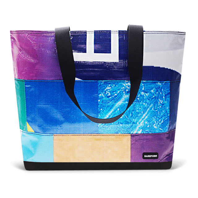 Patchwork Zippered Blake Tote