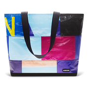 Patchwork Zippered Blake Tote