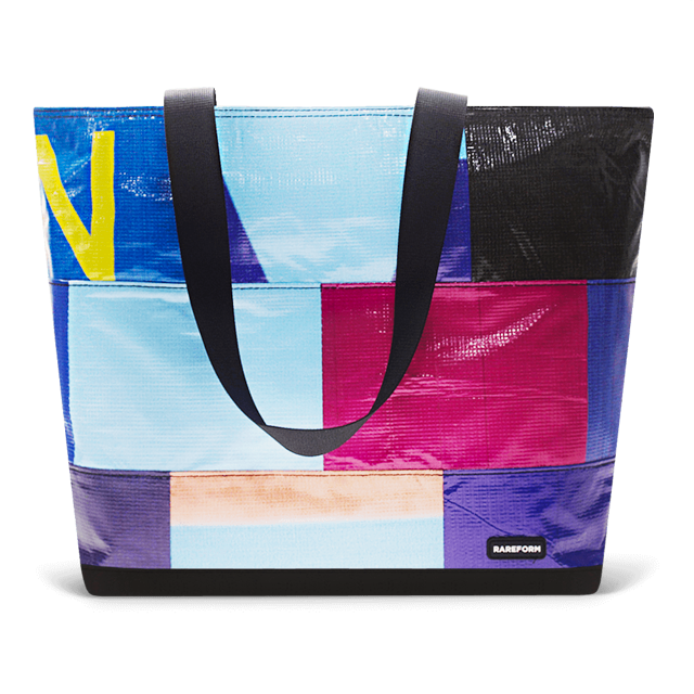 Patchwork Zippered Blake Tote