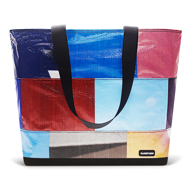 Patchwork Zippered Blake Tote