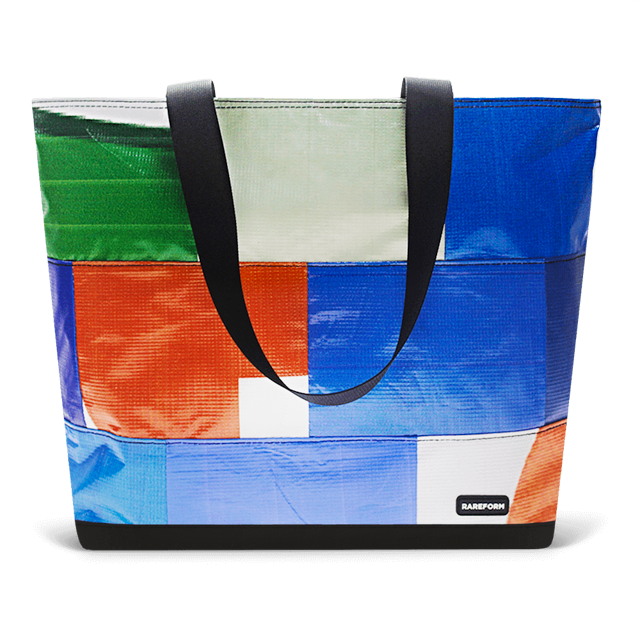Patchwork Zippered Blake Tote