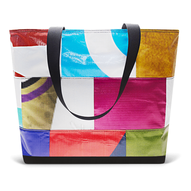 Patchwork Zippered Blake Tote