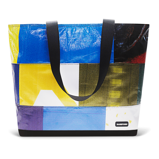 Patchwork Zippered Blake Tote