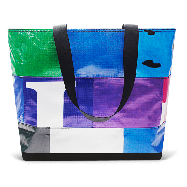 Patchwork Zippered Blake Tote