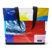 Patchwork Zippered Blake Tote
