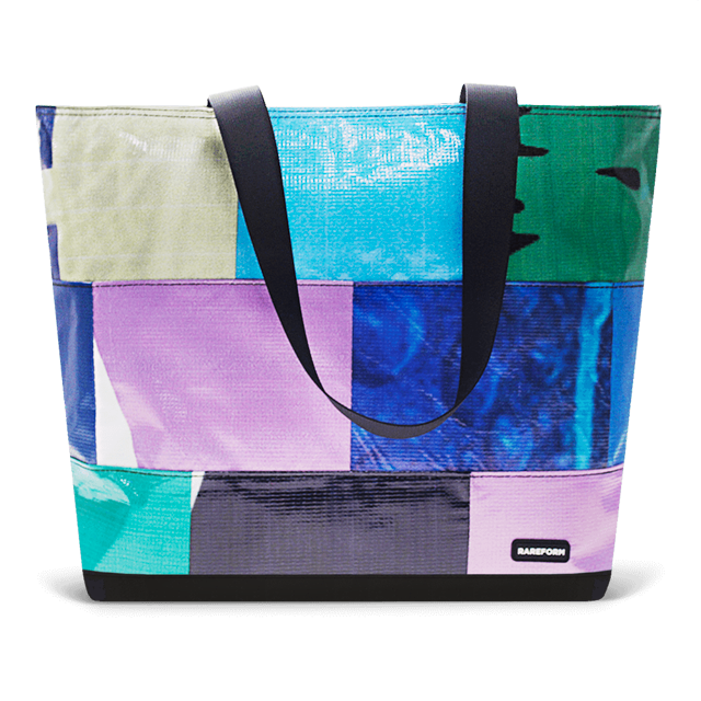 Patchwork Zippered Blake Tote