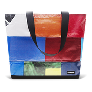 Patchwork Zippered Blake Tote