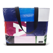 Patchwork Zippered Blake Tote
