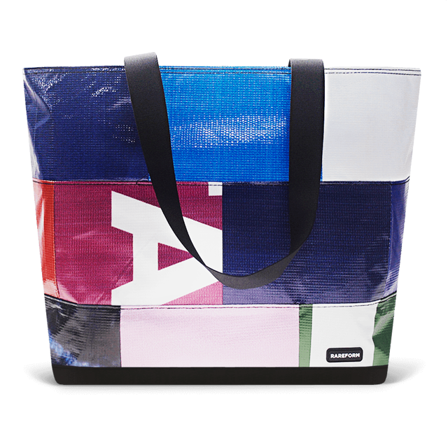 Patchwork Zippered Blake Tote