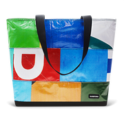 Patchwork Zippered Blake Tote