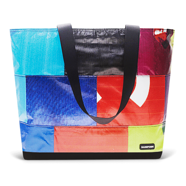 Patchwork Zippered Blake Tote