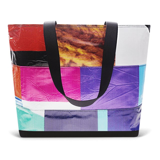 Patchwork Zippered Blake Tote