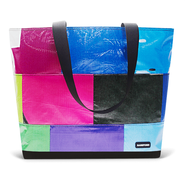 Patchwork Zippered Blake Tote