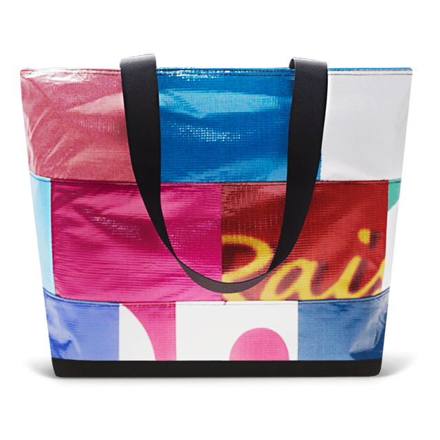Patchwork Zippered Blake Tote