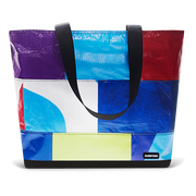 Patchwork Zippered Blake Tote