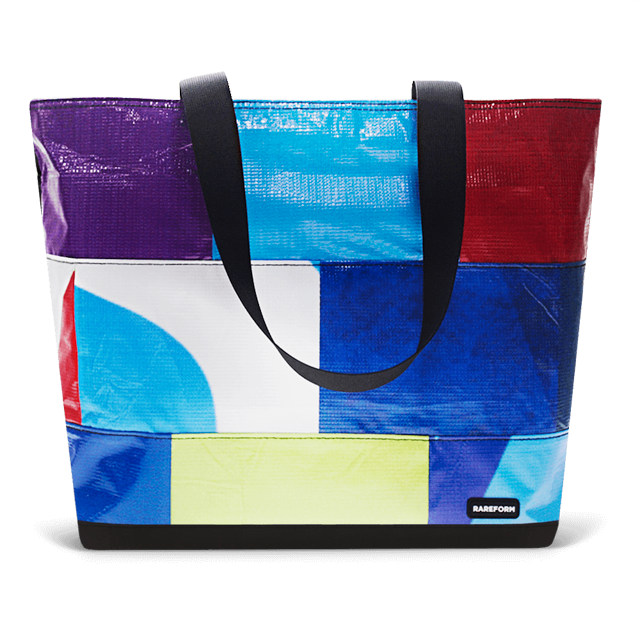 Patchwork Zippered Blake Tote