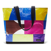 Patchwork Zippered Blake Tote