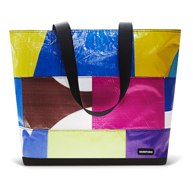 Patchwork Zippered Blake Tote