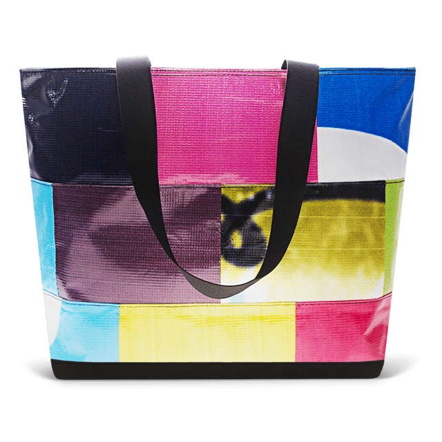 Patchwork Zippered Blake Tote