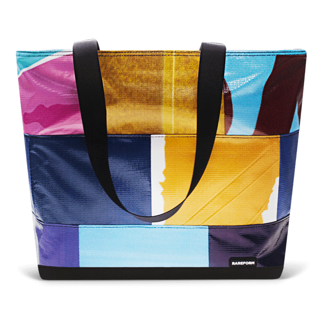 Patchwork Zippered Blake Tote