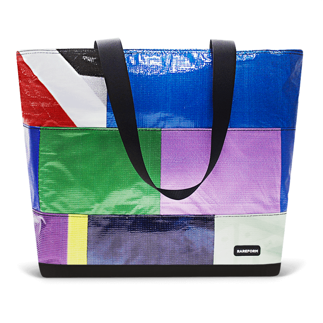 Patchwork Zippered Blake Tote