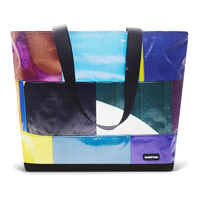 Patchwork Zippered Blake Tote