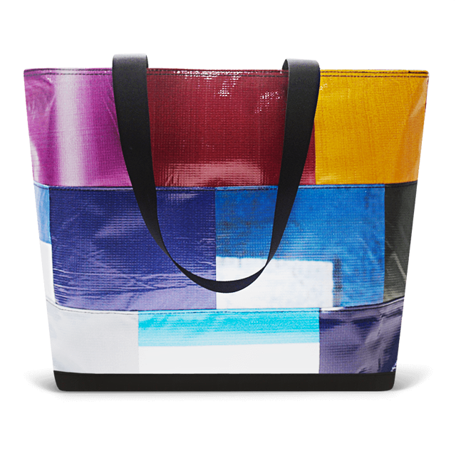 Patchwork Zippered Blake Tote