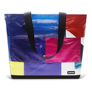 Patchwork Zippered Blake Tote