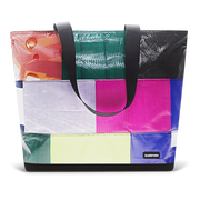 Patchwork Zippered Blake Tote